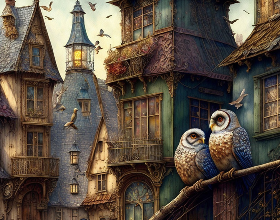 Owl Magical World 