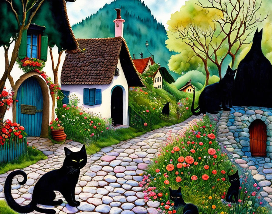 Black Cat Swiss Village