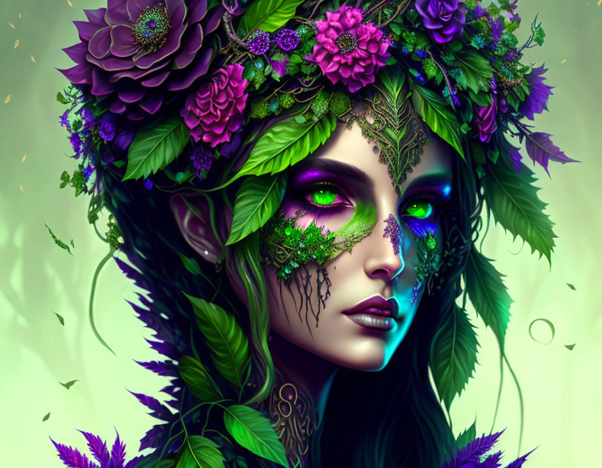 Badass Flower Witch