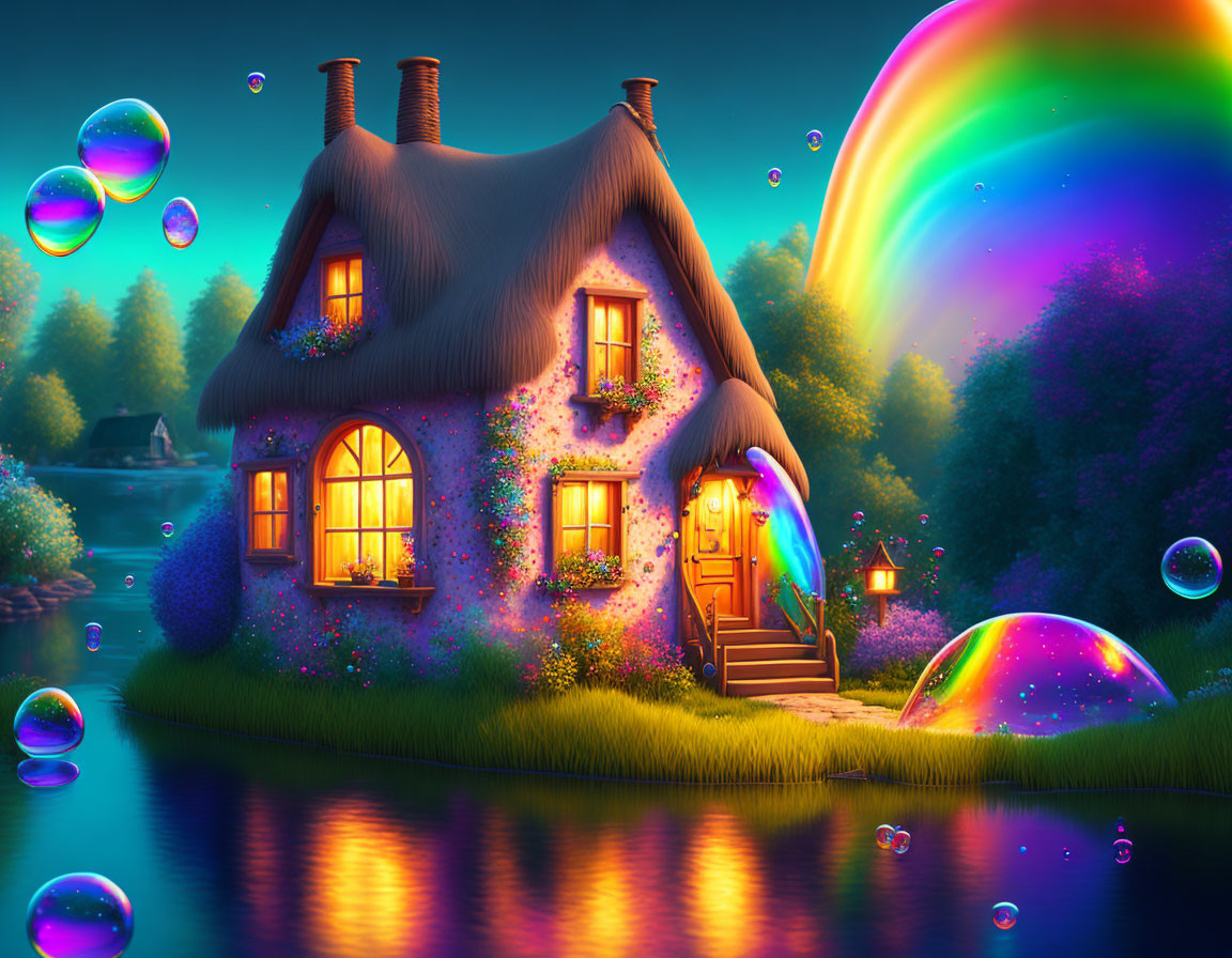 whimsical cottage
