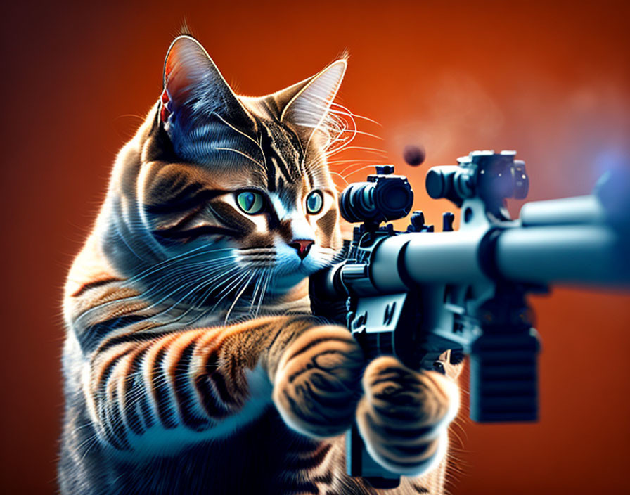 gun cat