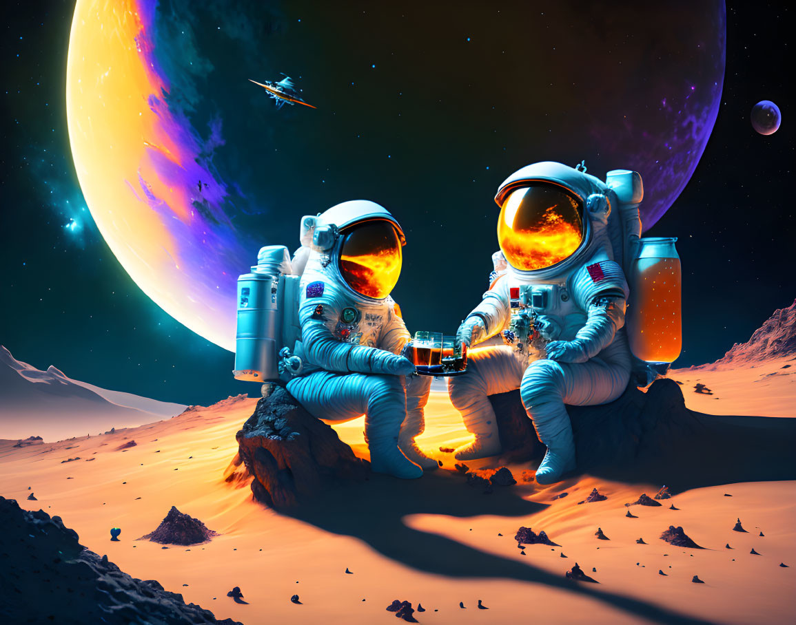 Beer on the moon