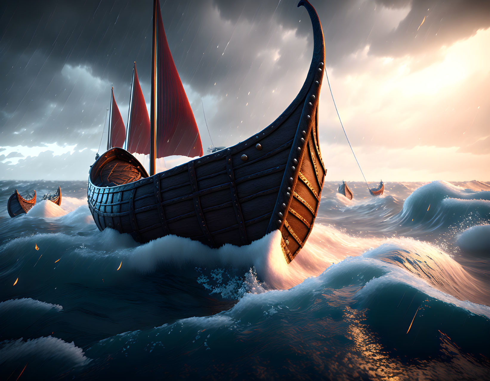 vikings boat