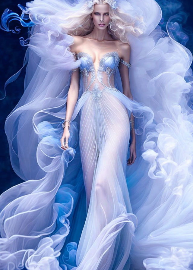 Enchanted Moonlight Gown