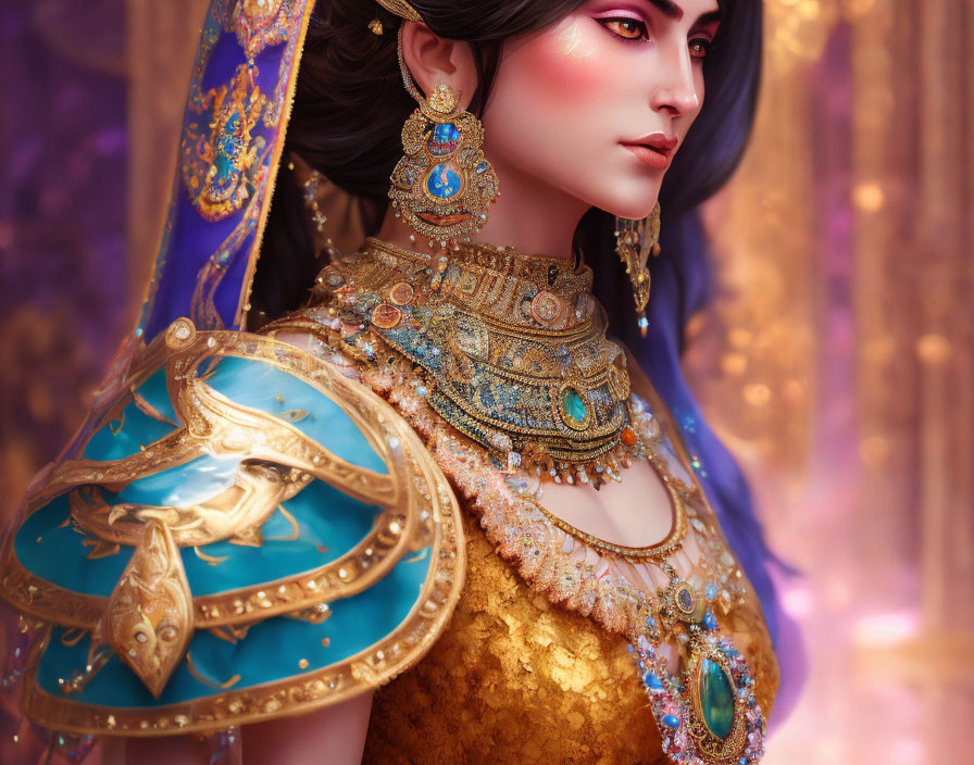 Vivid Persian Priestess