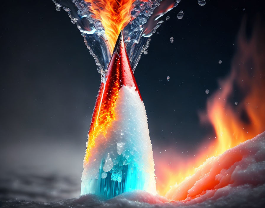 when fire and ice meet