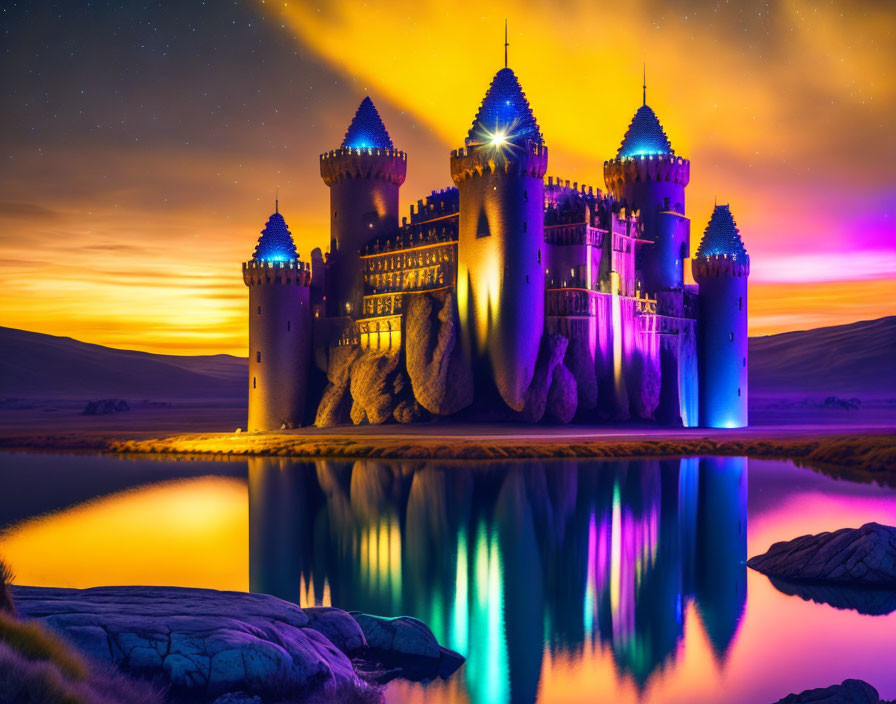 Futurist castle
