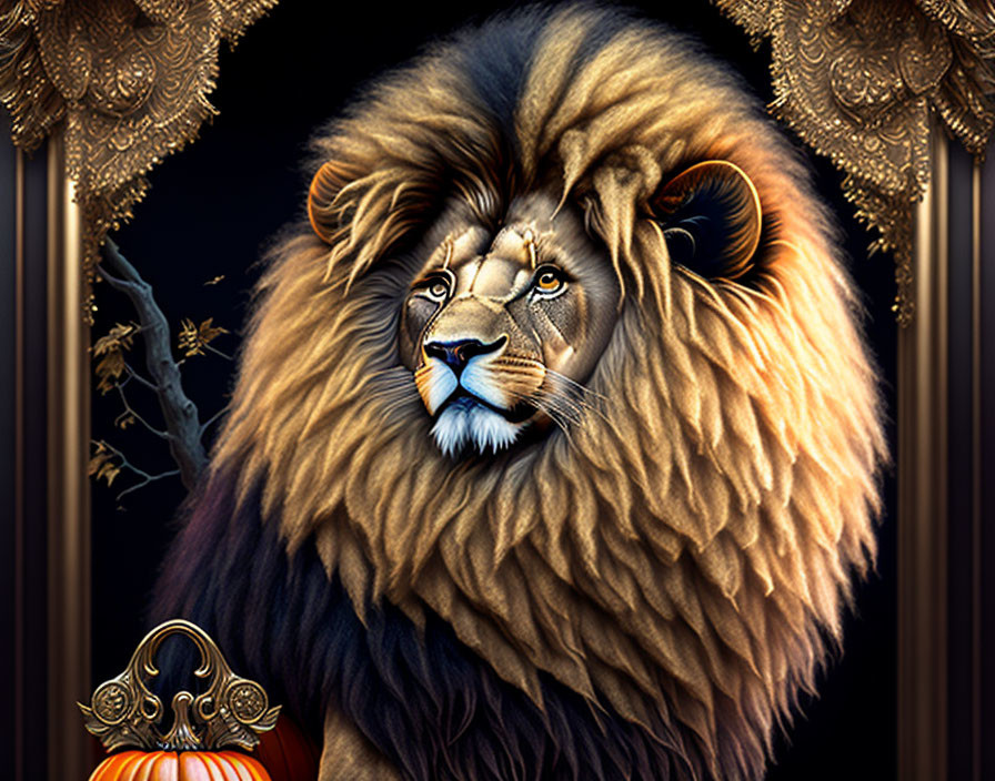 halloween lion
