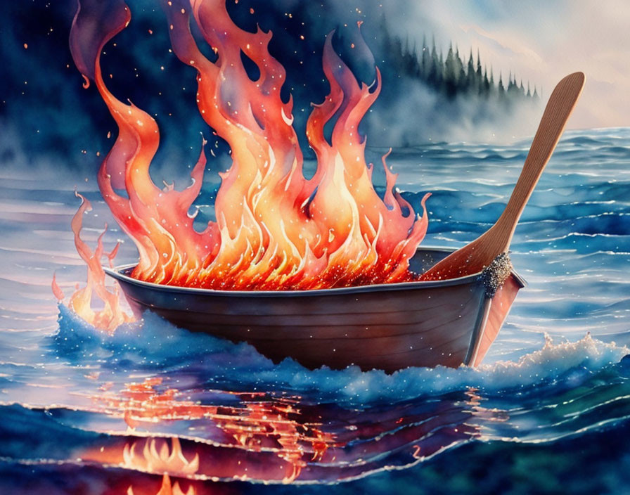 Fire boat