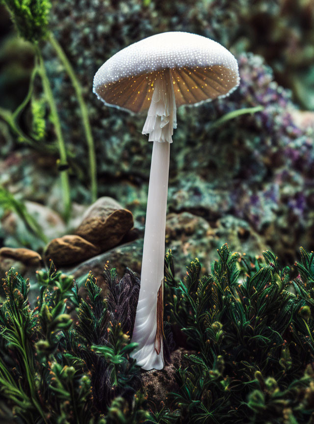 Angelic mushroom