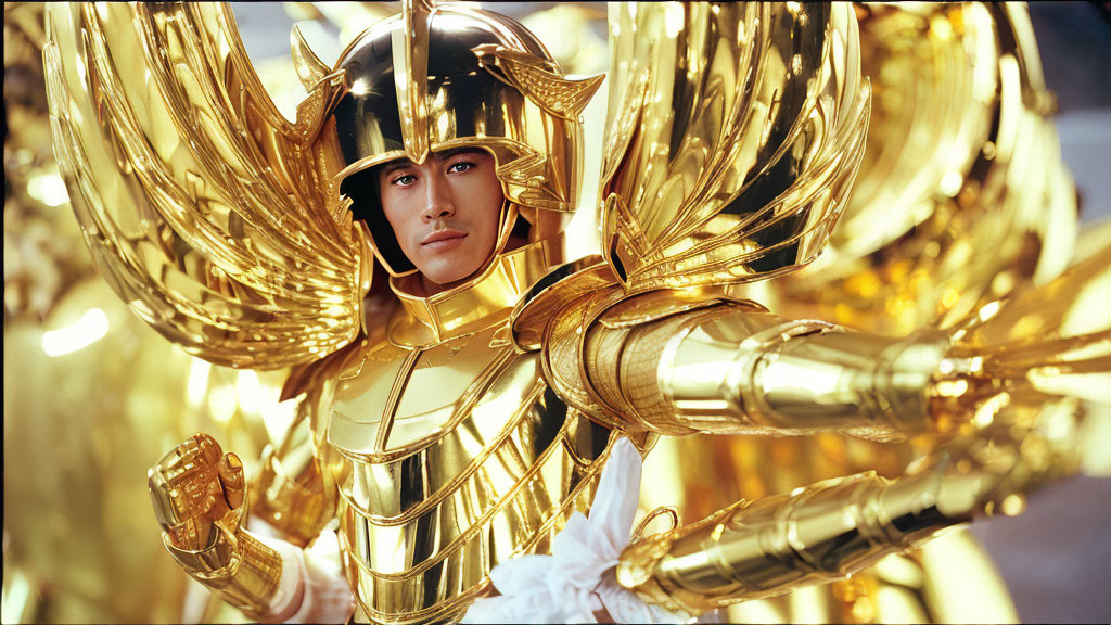 Sagittarius gold armor!