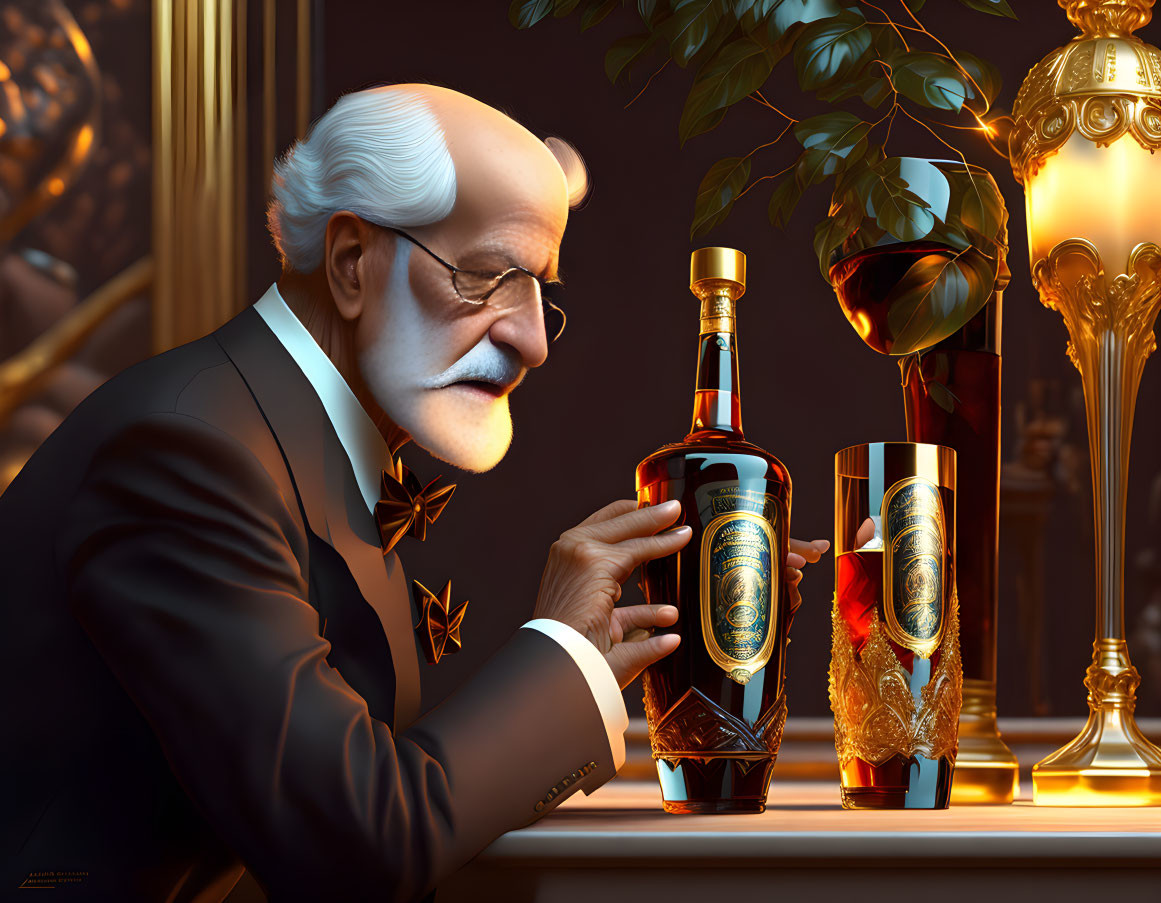 Freud with Fernet