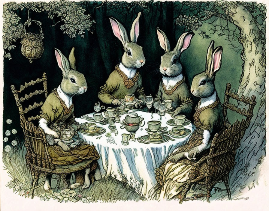 Rabbit Tea Party