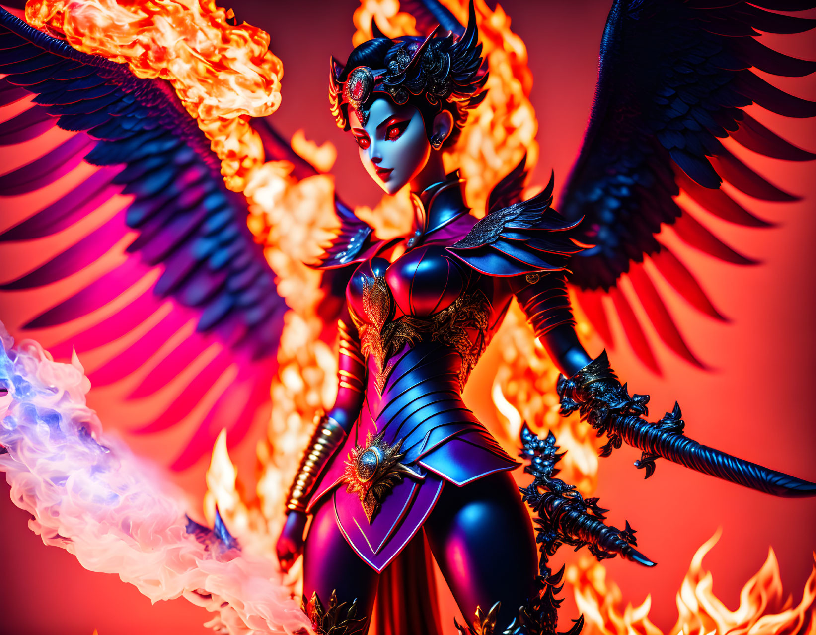 Demona: The fires of rage