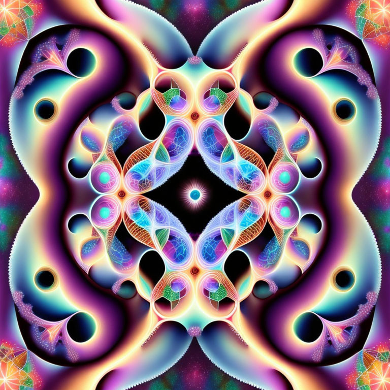 Psychedelic Closed Eye Visuals