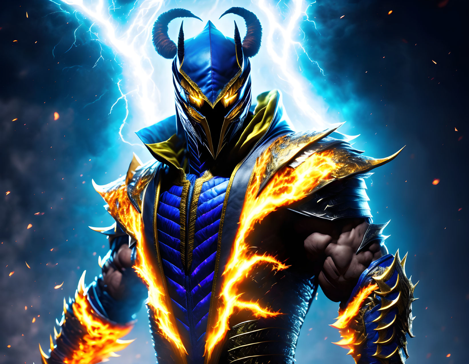 Mortal Kombat Fusion: Lord Scorpion God of Thunder