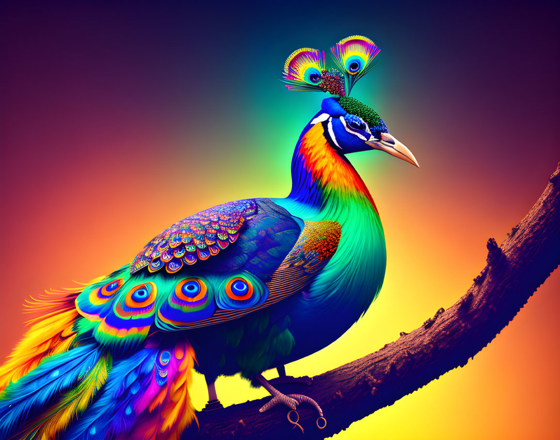 Stylish Peacock 