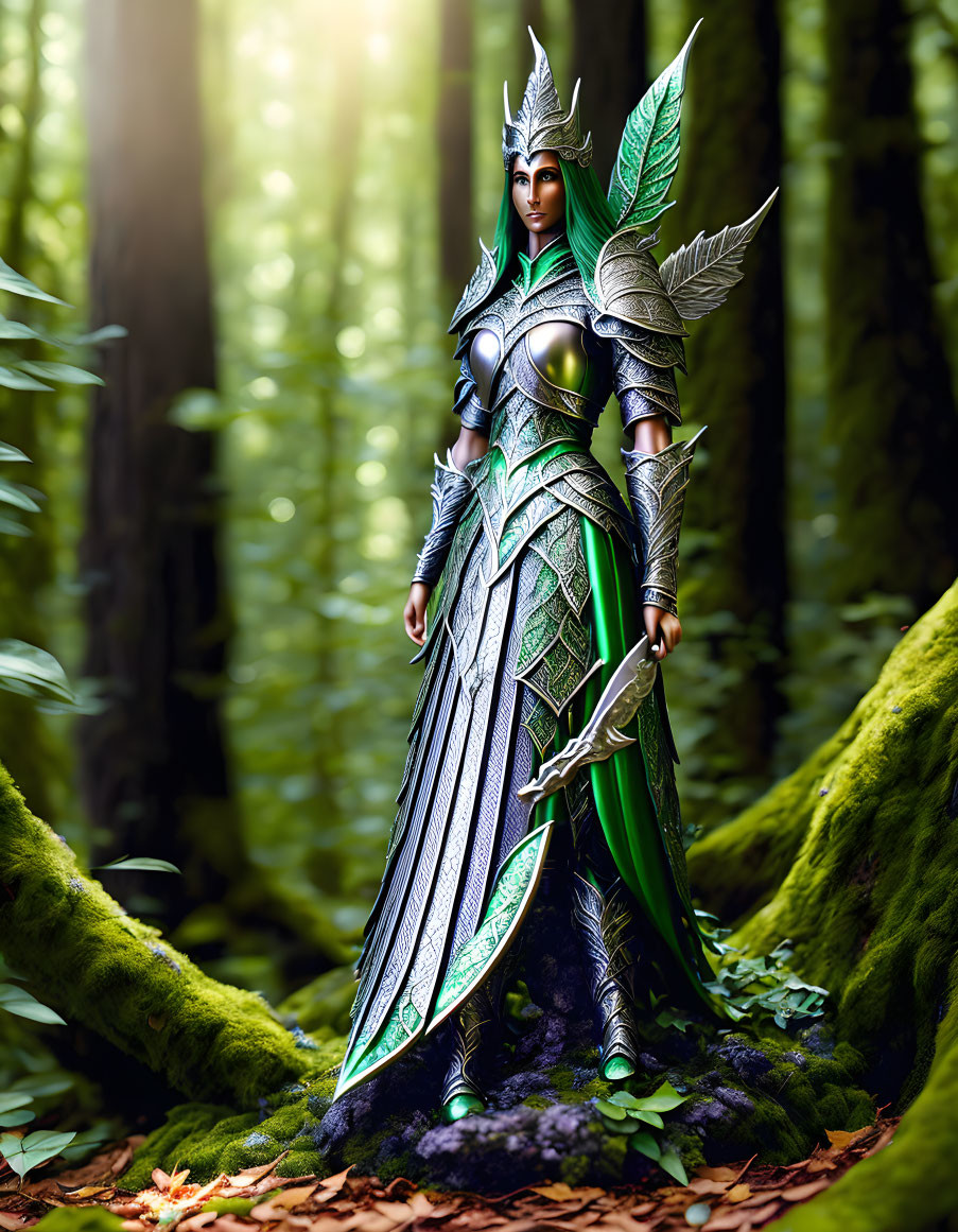 The Elven Forest Guardian