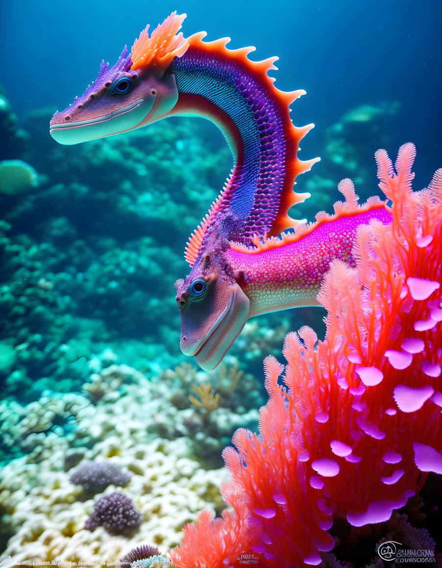 The Coral-Crowned Sea Dragon