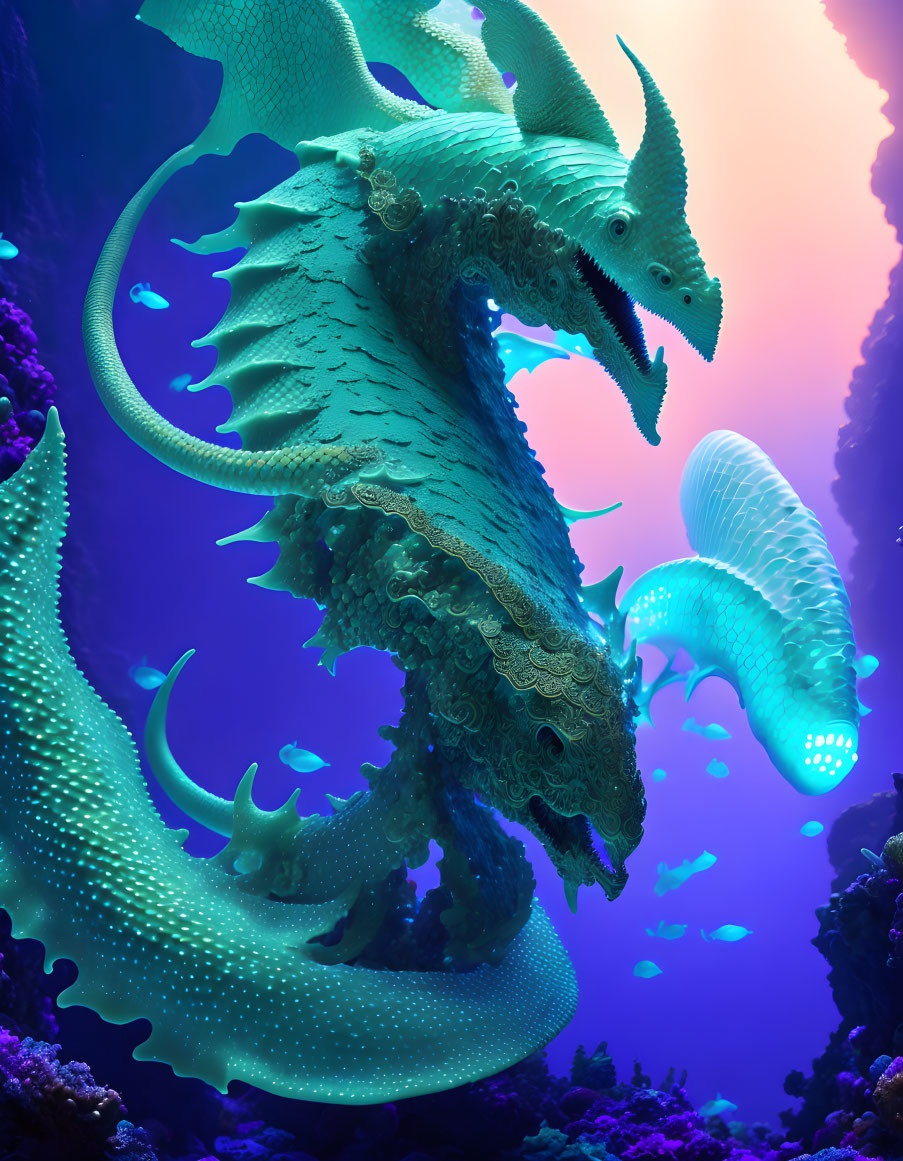 The Aquatic Serpent Knight
