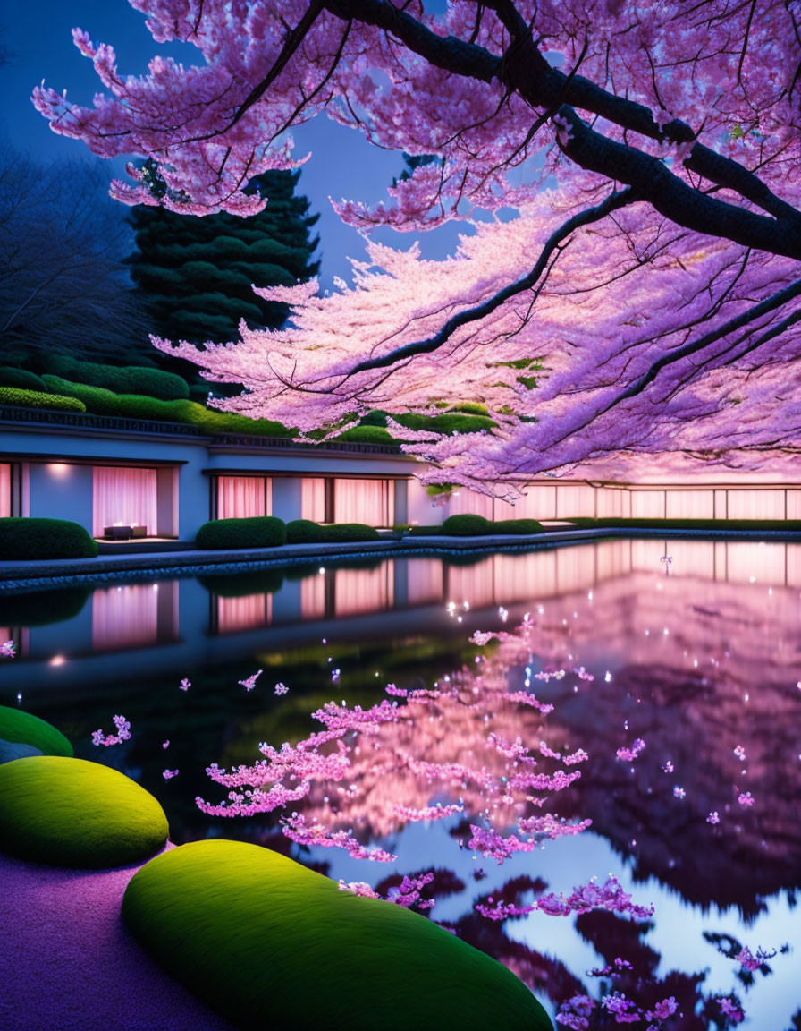The Luminescent Sakura