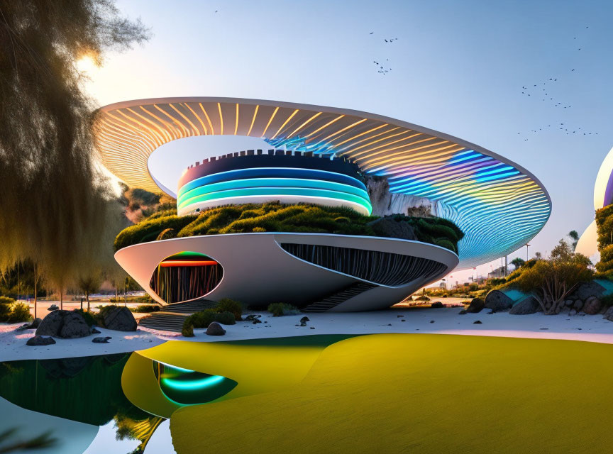 Fantasy Calatrava park
