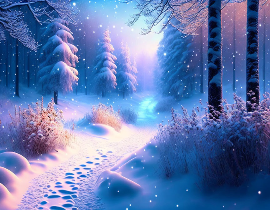 Winter path ✨