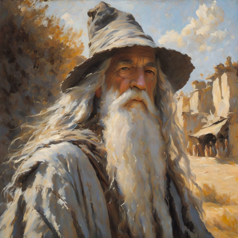 Gandalf, by Mariano Fortuny y Marsal​