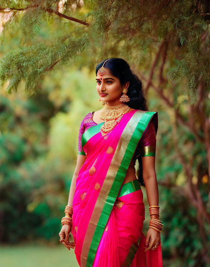 Traditional Indian woman