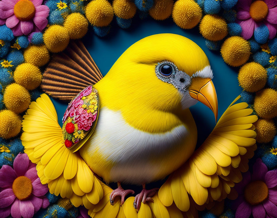 Uccellino giallo dell'Amore