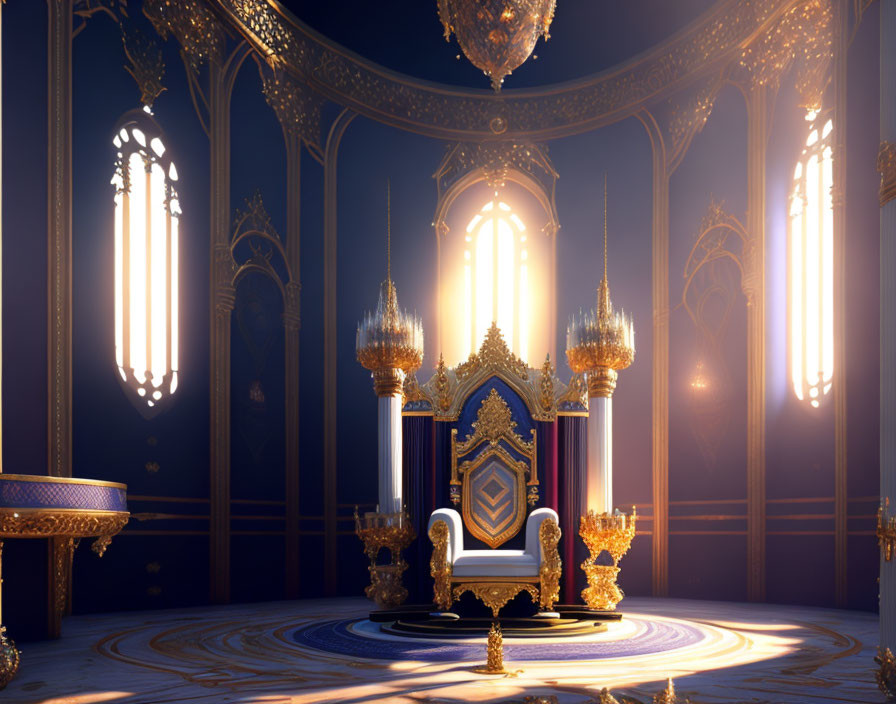 palace throne room