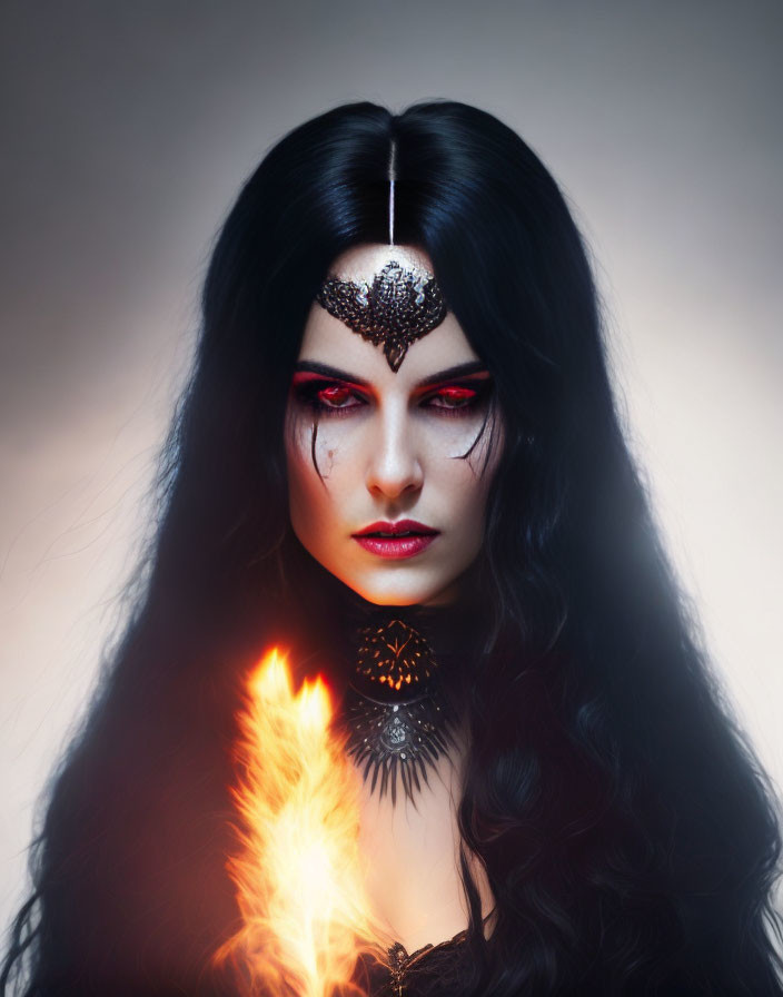  A female witch 
