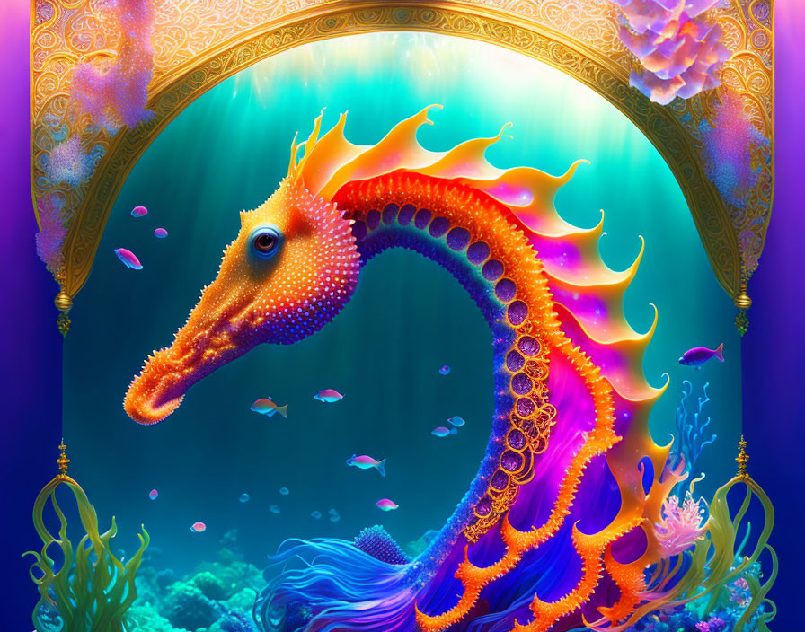Seahorses drago