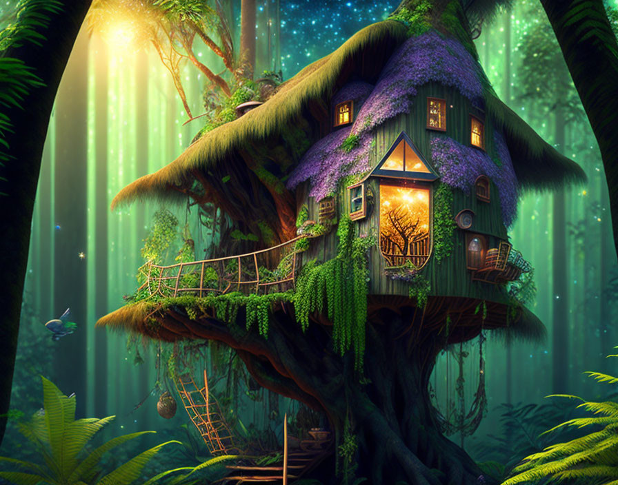 Jungle tree house 