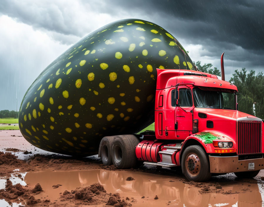 Watermelon truck 