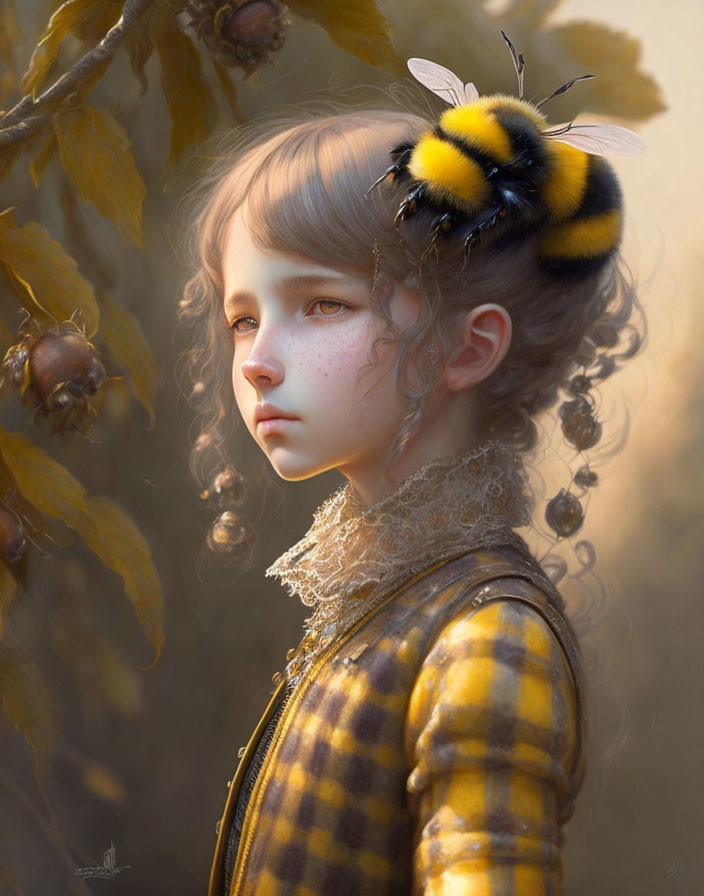 A girl named Bumblebee