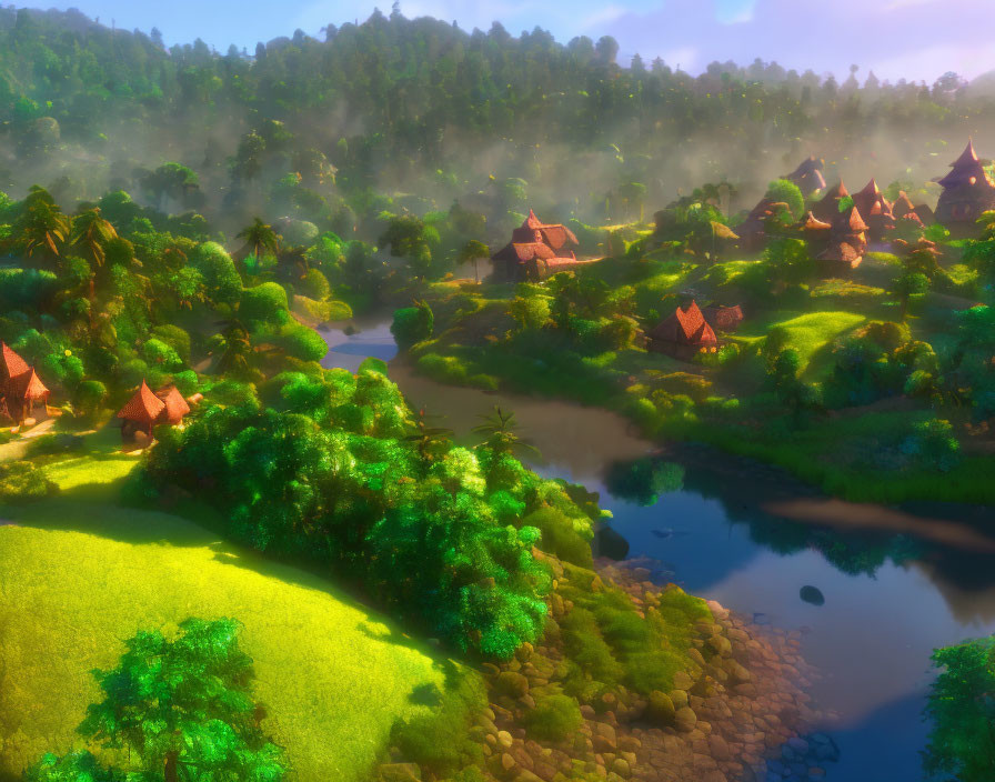 Forest Fantasy Town <3