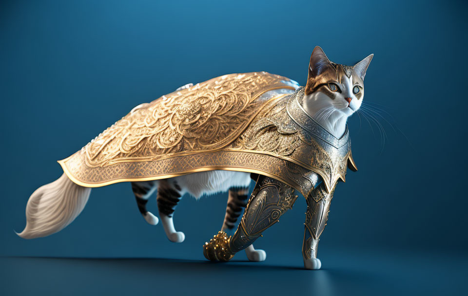 Cat with Armour