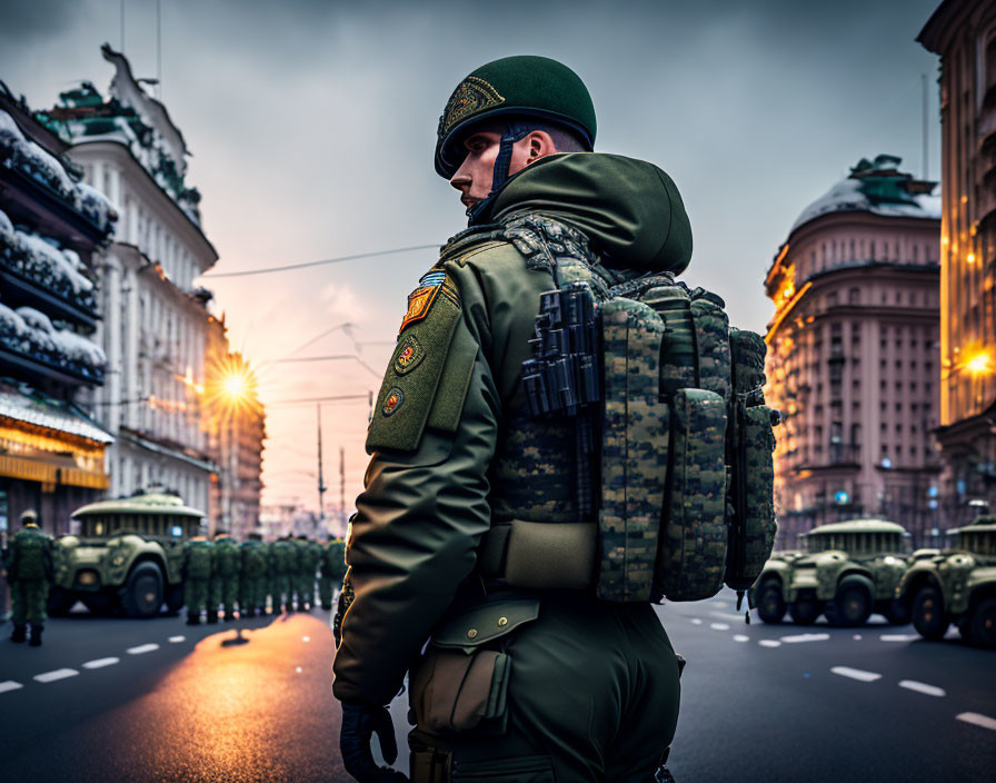 Paramilitary Kyiv city