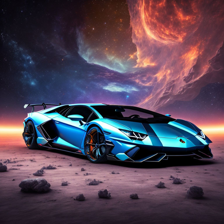 Space Lamborghini