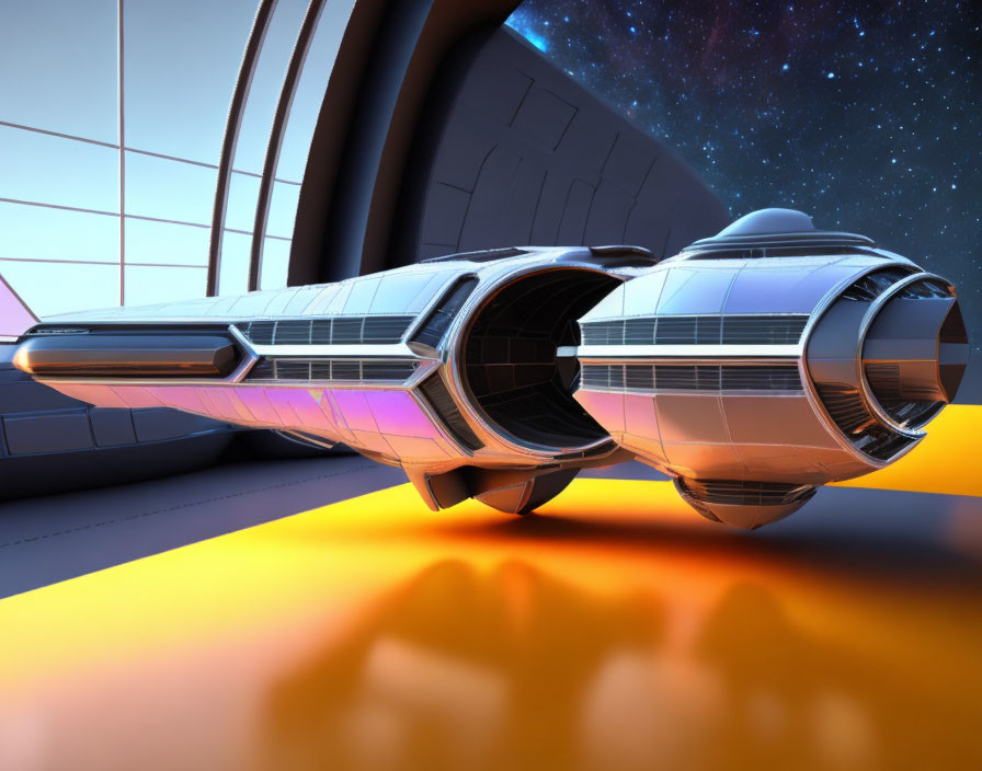 Futuristic Spaceship