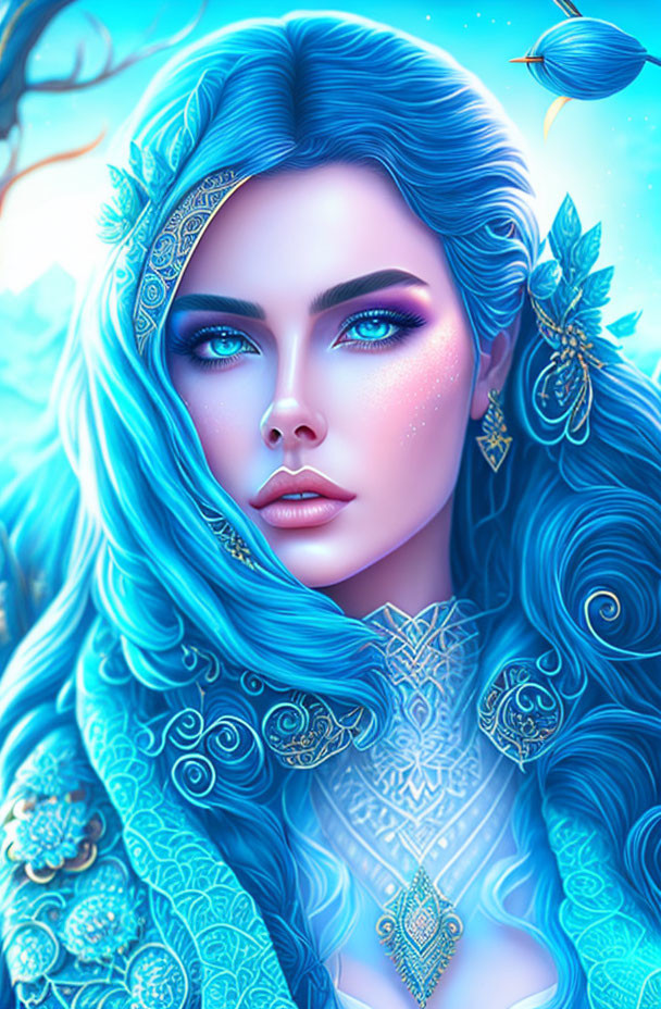Ice Blue Maiden