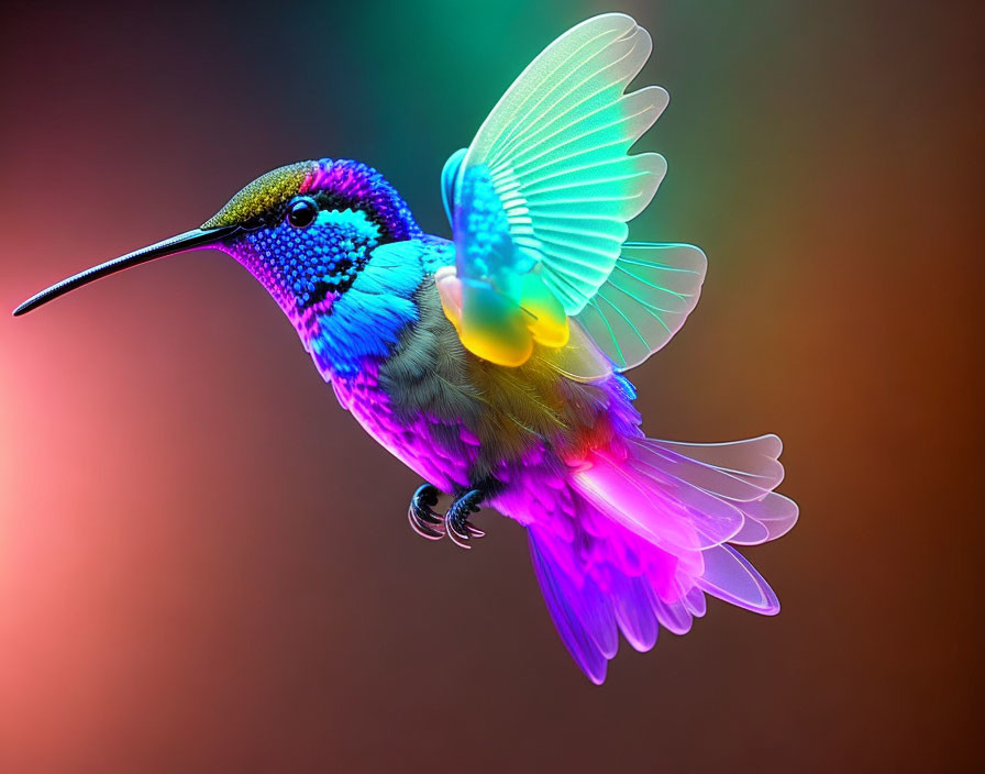 Glowing Hummingbird
