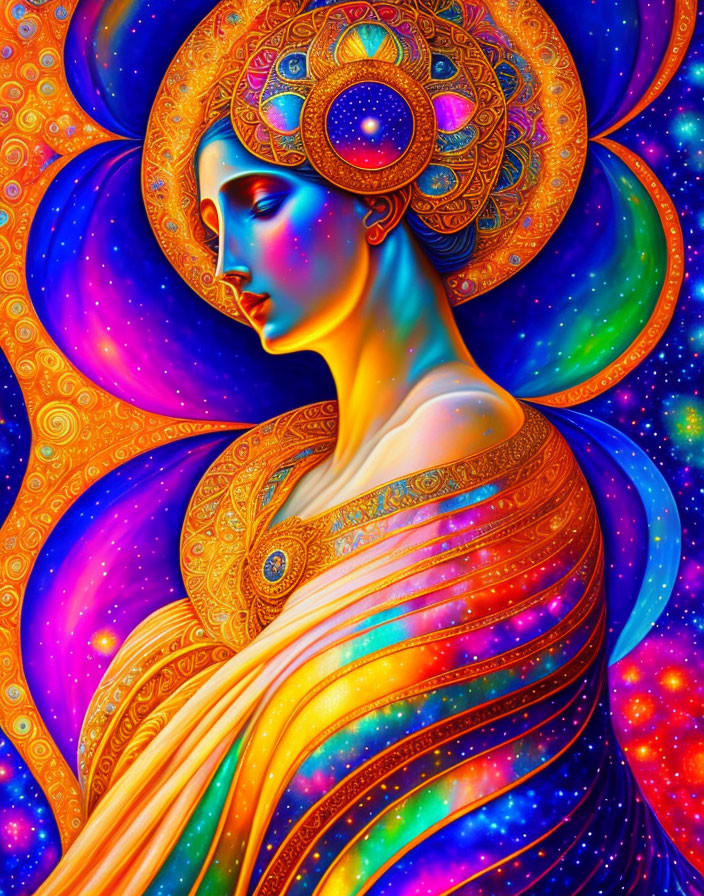 colorfull goddess