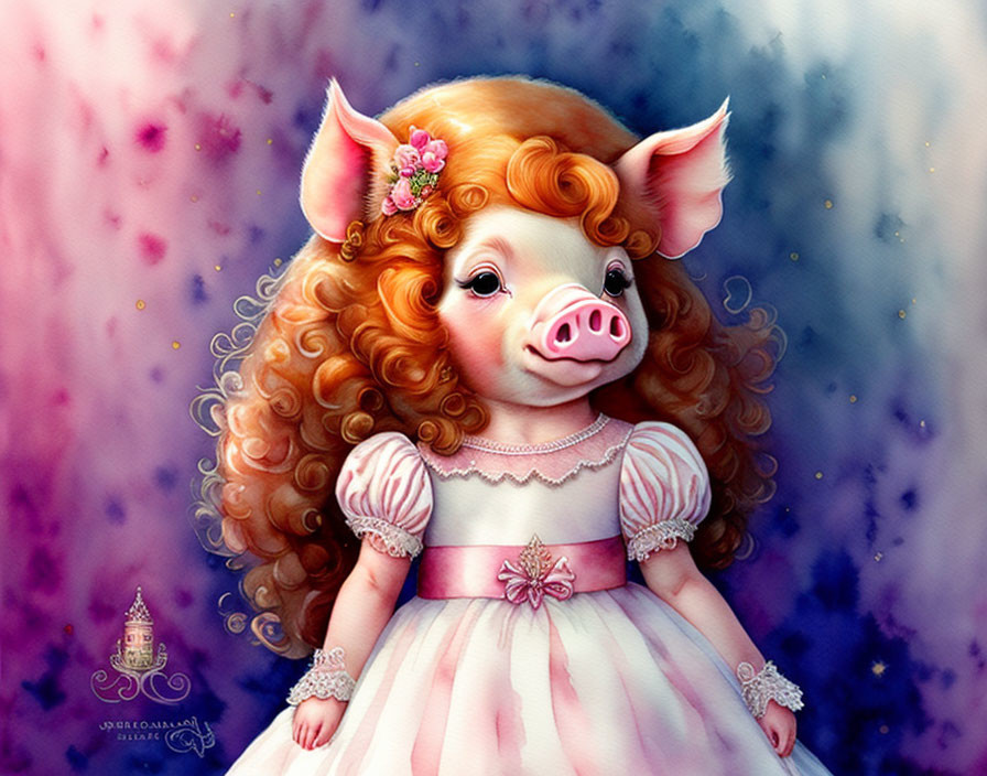 A piggy named Matilda