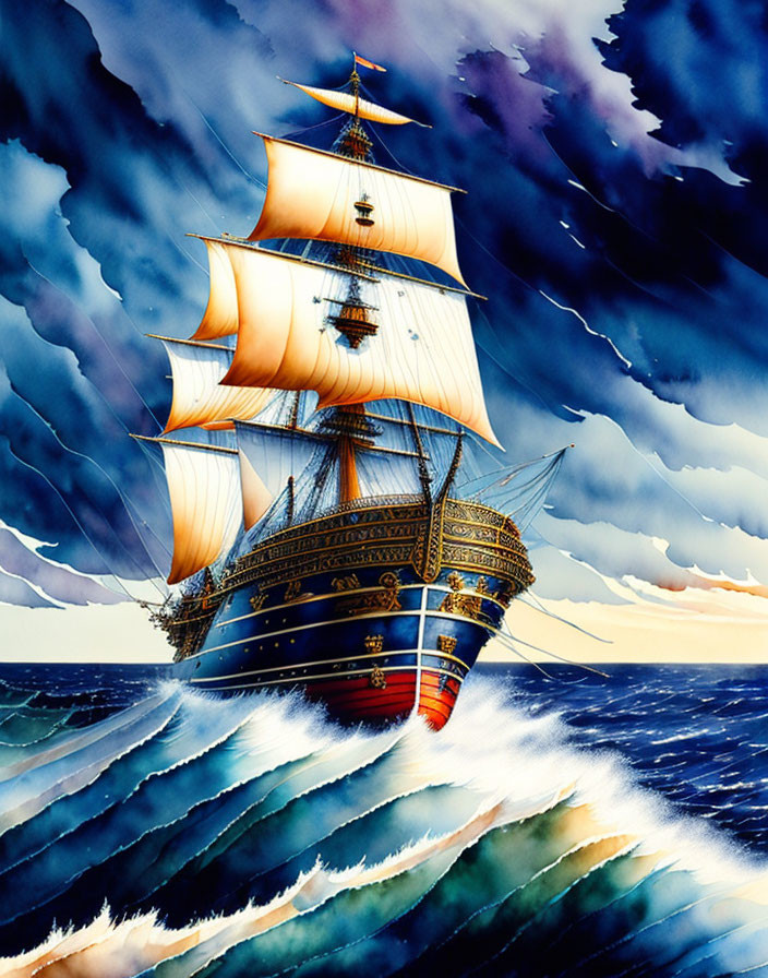 Sail ship