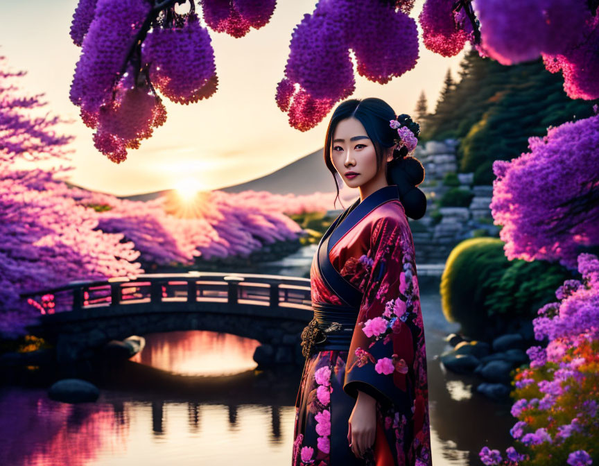 Kimono Girl of Ten Million Blossoms