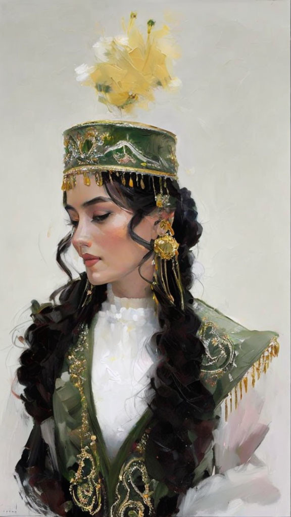 girl of Kazakh nationality