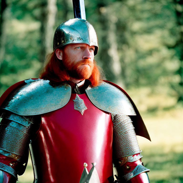 Redhaired knight