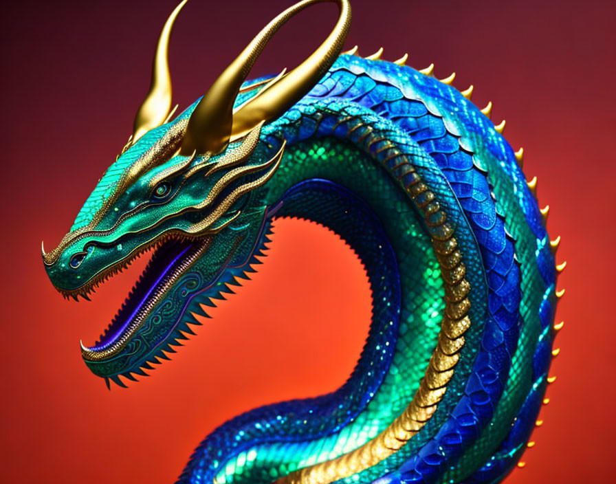Bakunawa the Moon Eater Serpent-Dragon
